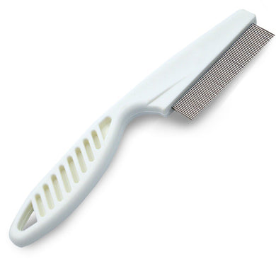 Pet Stainless Steel Grooming Tool Poodle Finishing Butter Comb